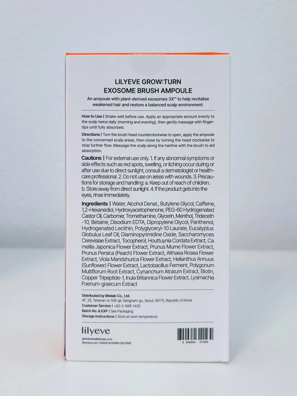 Lilyeve GROWTURN Exosome Brush Ampoule